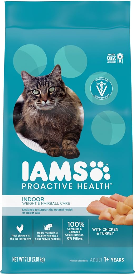 Learn why Iams Proactive Health is the best cat food for weight loss recommends.