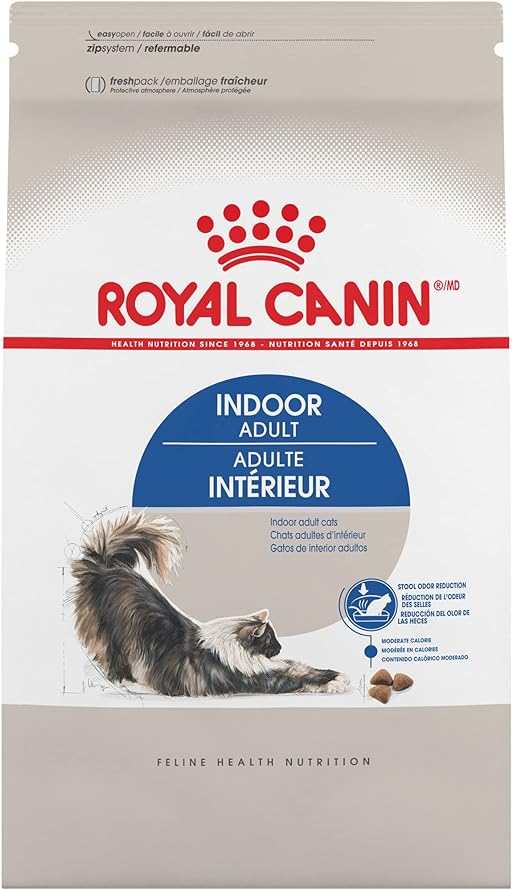 Get on the path to the best dry cat food for indoor cats readership recommends with Royal Canin Indoor Adult.