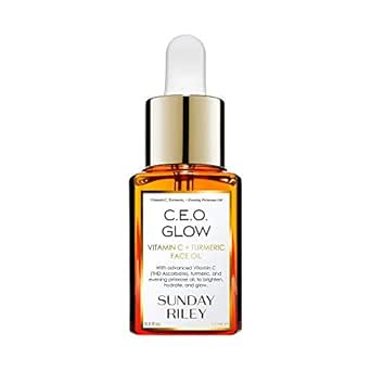 Experience Sunday Riley C.E.O. Glow Vitamin C & Turmeric Face Oil, the best vitamin c serum oil Reddit approves of.