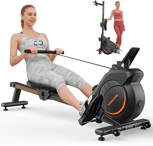 Experience the benefits of the best rowing machine under $500 Reddit suggests in YOSUDA Magnetic And Water Rowing Machine.