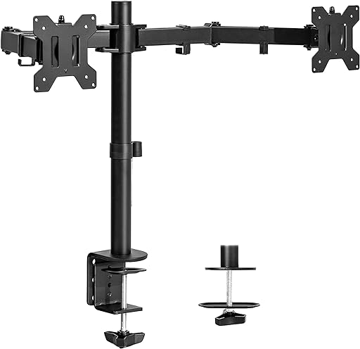 Wondering what the best dual monitor desk mount Reddit viewers choose is? Check out VIVO Dual Monitor Desk Mount.