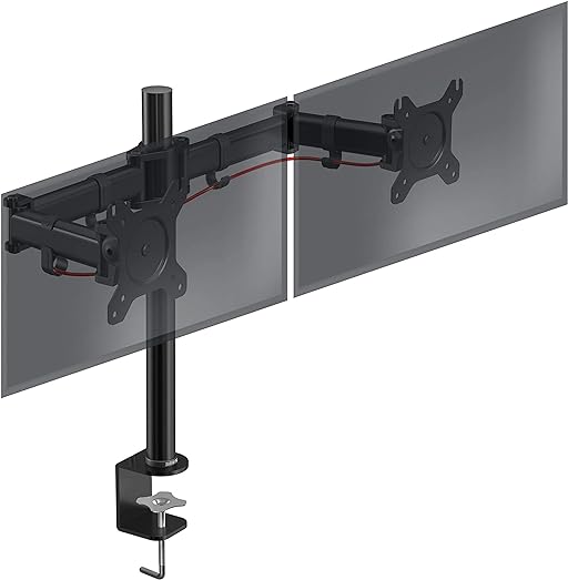 Delve into the best dual monitor arm Reddit praises with Duronic Dual Monitor Arm Stand.