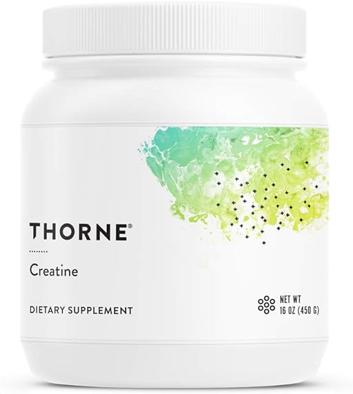 Uncover the best creatine for beginners praises with Thorne Creatine Monohydrate.