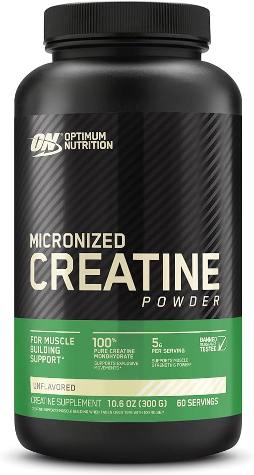 Embrace the best budget creatine monohydrate subscribers favor with Optimum Nutrition Micronized Creatine Monohydrate Powder.