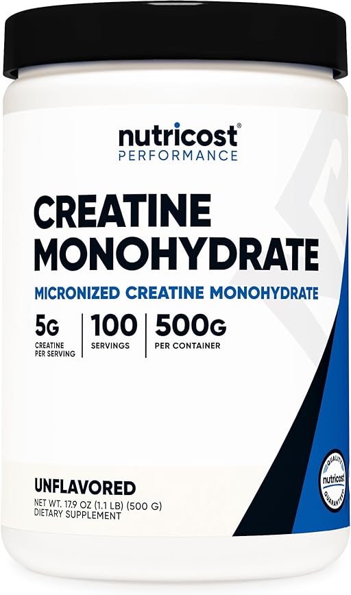 Check out Nutricost Nutricost Creatine Monohydrate Micronized Powder, the best cheap creatine clientele applauds.