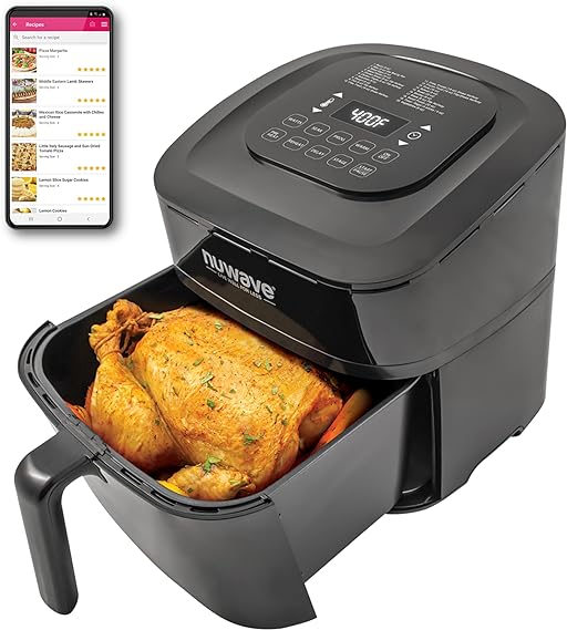 NuWave Brio 7-in-1 Air Fryer is the best budget air fryer visitors praise you've been looking for.