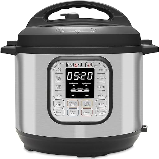 This is Instant Pot Duo 7-in-1 Electric Pressure Cooker, Slow Cooker, Rice Cooker, the best electric rice cooker patrons advocate.