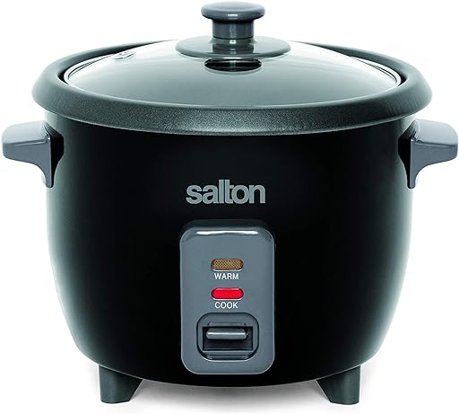 Experience the benefits of the best rice cooker for sticky rice patrons recommend in Salton Automatic Cup Rice Cooker.