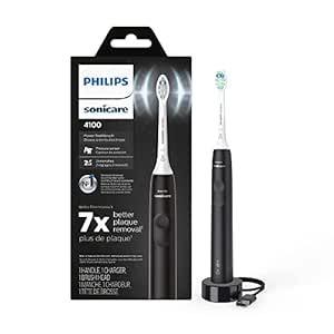 Experience Philips Sonicare 4100 Power Toothbrush, the best electric toothbrush according to dentists loves.