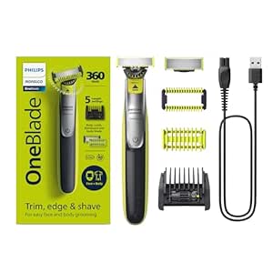 The ultimate best short beard trimmer visitors vouch for is Philips Norelco Oneblade 360 Beard Trimmer.